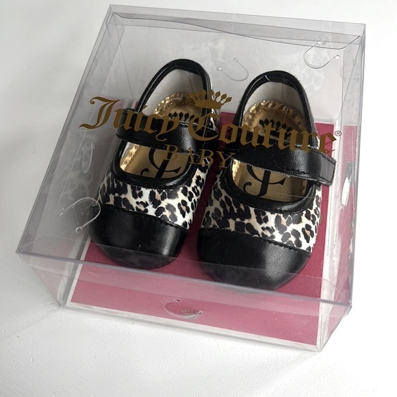 New! ✨ Juicy Couture Leopard Baby shoes - Picture 6 of 8